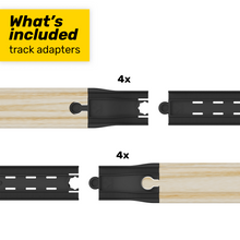 Load image into Gallery viewer, Intelino Wooden Track Adapter Kit