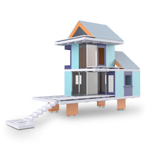 Load image into Gallery viewer, Arckit Mountain Living Model House Kit