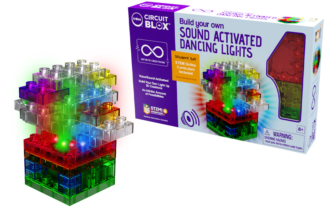 Circuit Blox™  BYO Sound Act. Dancing Lights Student Set