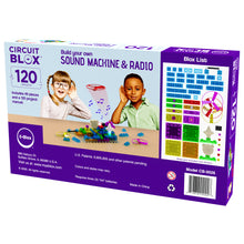 Load image into Gallery viewer, Circuit Blox™ BYO Sound Machine & Radio 120 Project Student Set