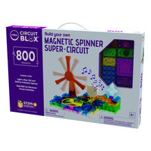 Load image into Gallery viewer, Circuit Blox™ BYO Induction Spinner Super Circuit 800 Project Student Set