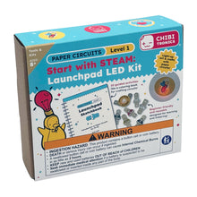 Load image into Gallery viewer, Start with STEAM: Launchpad LED Kit Paper Circuits Level 1