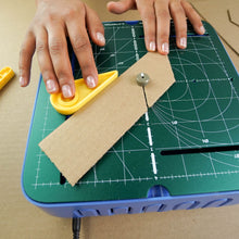 Load image into Gallery viewer, Maker Bundle (ChompSaw, Table Accessories, Inventor's Workbook, Hole Punch & Scoring Tool)