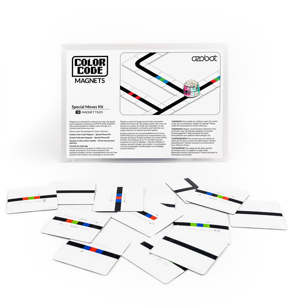 Color Code Magnets - Special Moves Kit (18 Tiles) – Maker Maven