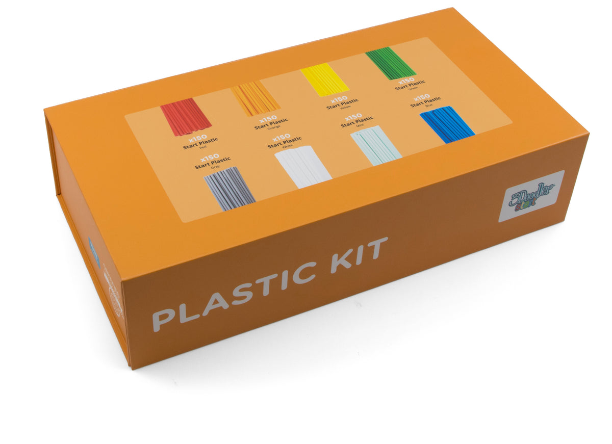 3Doodler EDU Start+ Learning Pack Plastic Kit, 1200 Strands