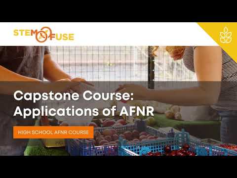 Capstone: Applications of AFNR