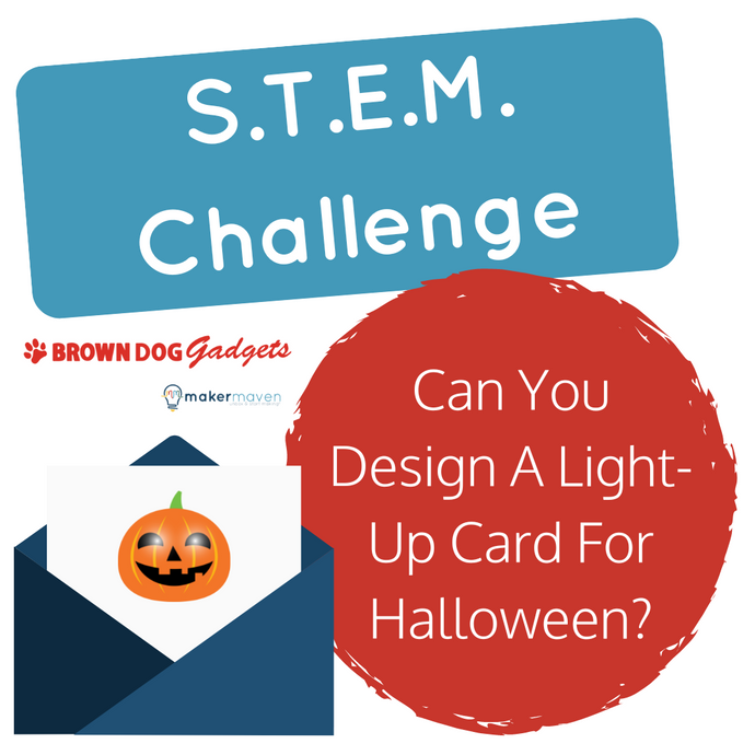 Can You Design A Light-Up Card For Halloween?