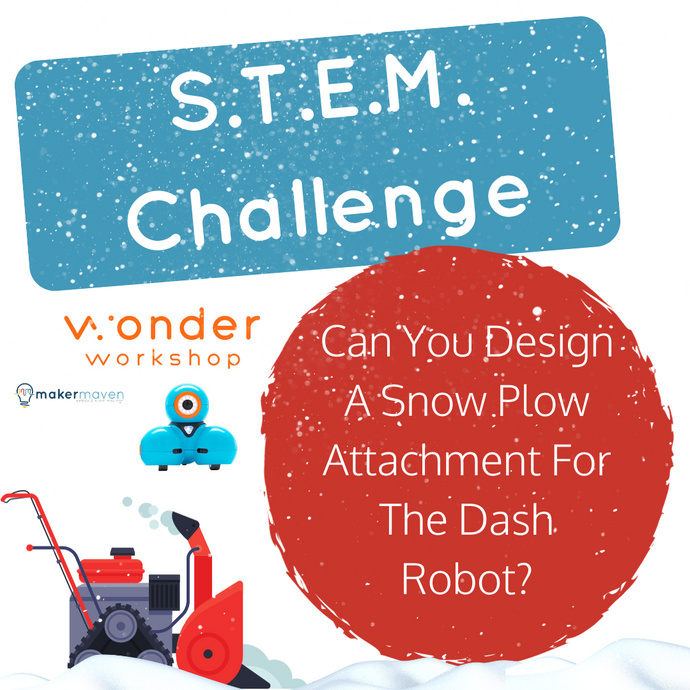 Can You Design A Snow Plow Attachment For The Dash Robot?