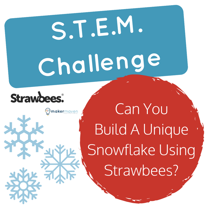 Can You Build A Unique Snowflake Using Strawbees?
