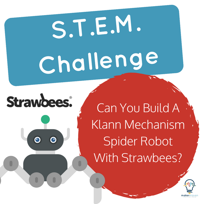 Can You Build A Klann Mechanism Spider Robot With Strawbees?
