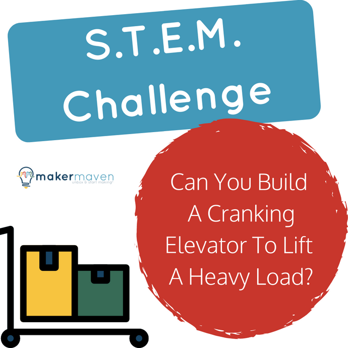 Can You Build  A Cranking Elevator To Lift  A Heavy Load?