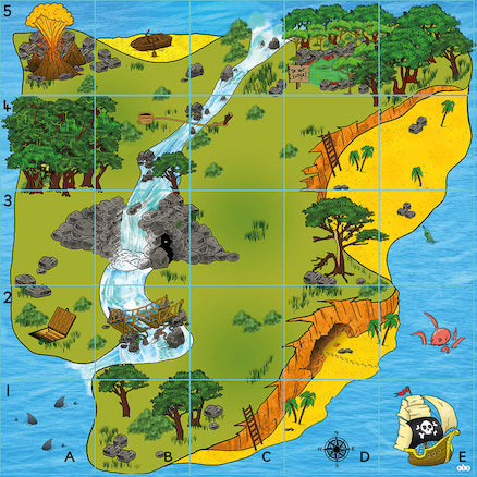 TTS Bee-Bot®Treasure Island Mat