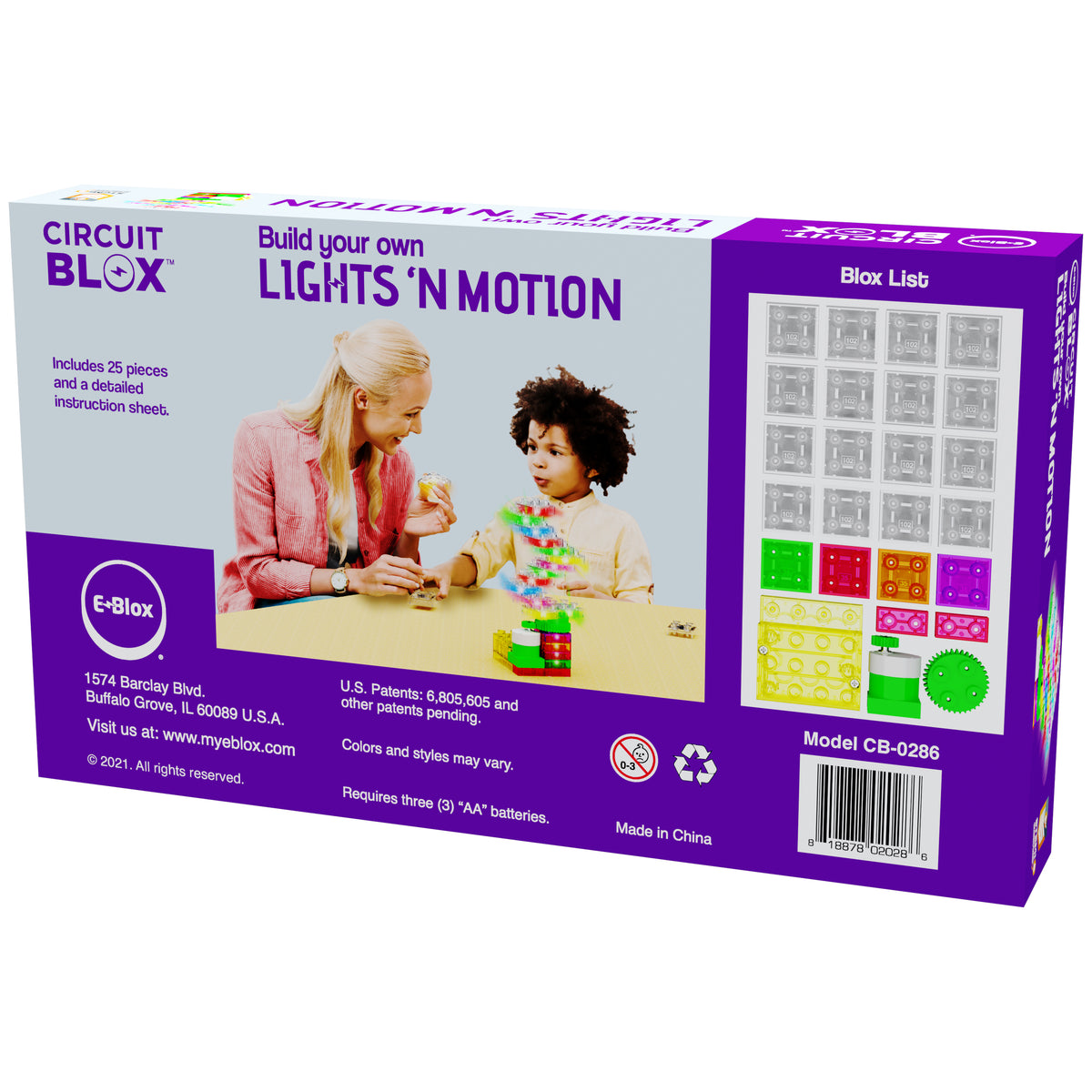 Circuit Blox™ BYO Lights 'N Motion Student Set Maker Maven
