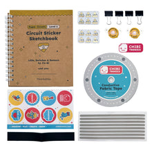 Load image into Gallery viewer, Create with STEAM: LED Stickers Kit Paper Circuits Level 2

