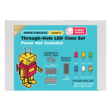 Load image into Gallery viewer, Through-Hole LED Class Set - Power Not Included Paper Circuits Level 3
