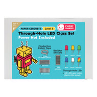 Through-Hole LED Class Set - Power Not Included Paper Circuits Level 3