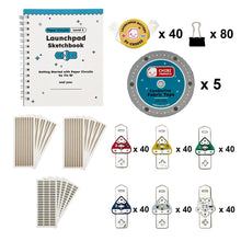 Load image into Gallery viewer, Launchpad LED Class Set - Powered Paper Circuits Level 1
