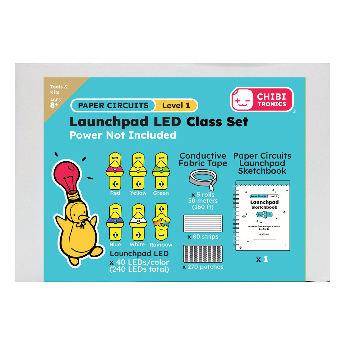 Launchpad LED Class Set - Power Not Included Paper Circuits Level 1 ...