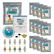 Launchpad Sketchbook Kit Workshop Set - 12 students Paper Circuits Level 1