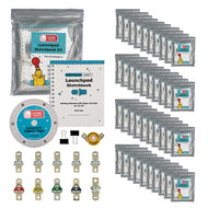 Launchpad Sketchbook Kit Classroom Set - 40 students Paper Circuits Level 1