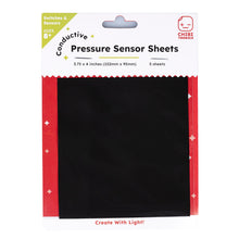 Load image into Gallery viewer, Pressure Sensitive Conductive Plastic 5 Sheet Pack
