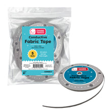 Load image into Gallery viewer, Conductive Fabric Tape 5 Roll Value Pack
