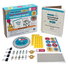 Load image into Gallery viewer, Start with STEAM: Launchpad LED Kit Paper Circuits Level 1
