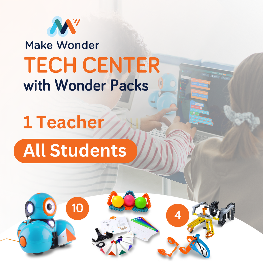 Make Wonder Tech Center with Wonder Packs