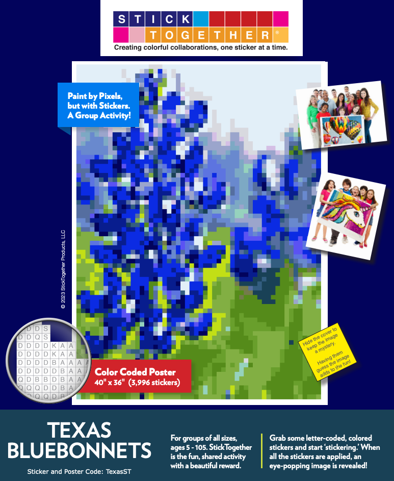 Texas Bluebonnets (Standard Size)