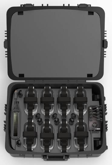 UMETY Hard-sided Mobile Storage and Charging Case