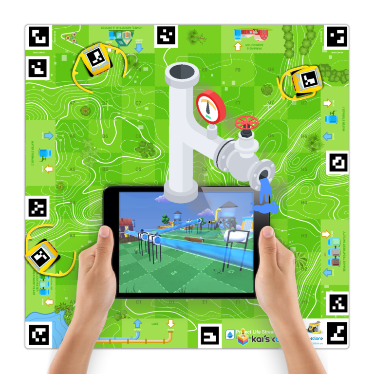 Water Cycle AR/VR Activity Mat