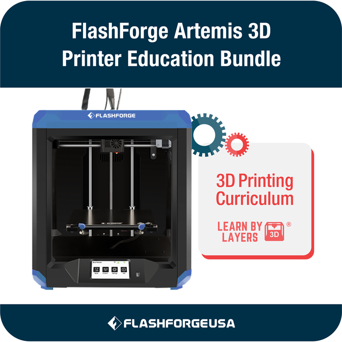 FlashForge Artemis 3D Printer Education Bundle