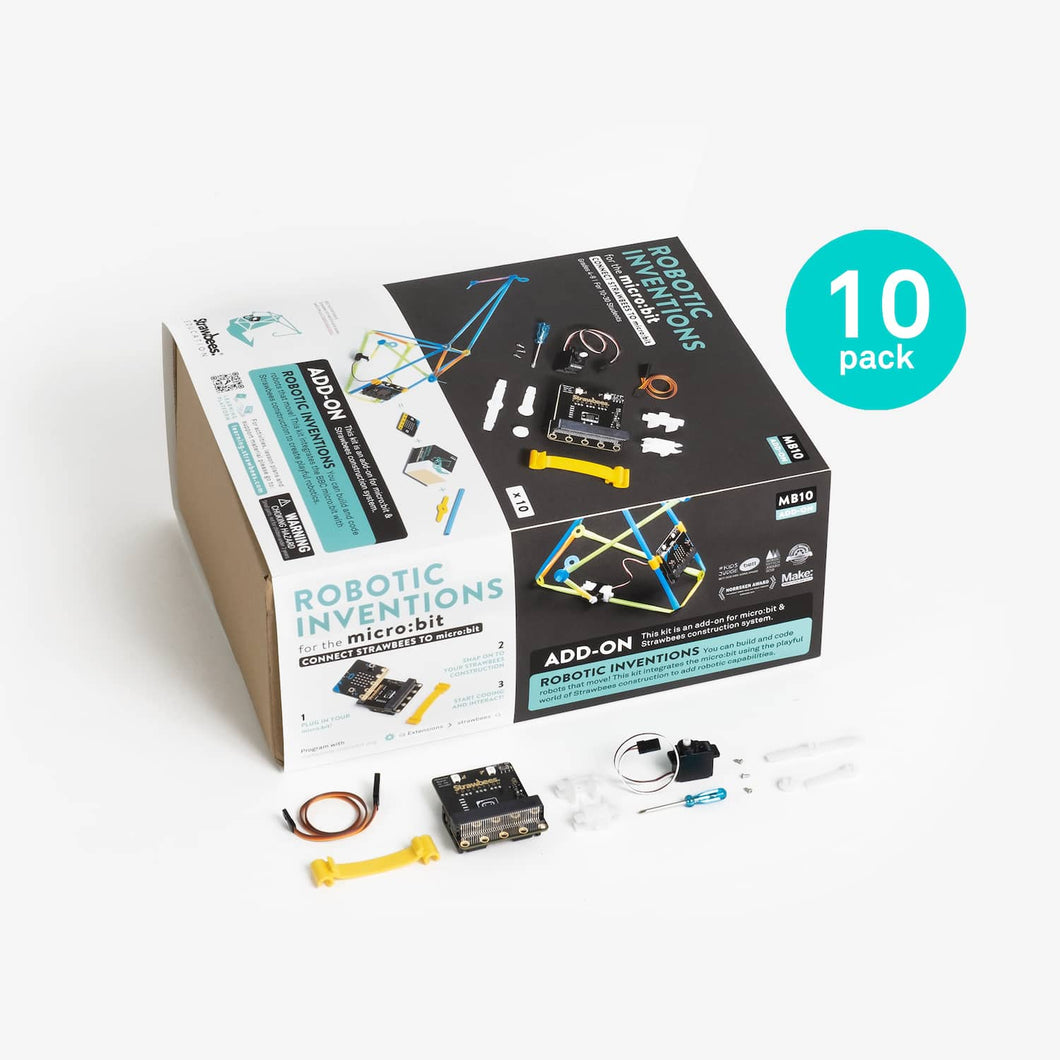 ROBOTIC INVENTIONS FOR MICRO:BIT – 10 PACK