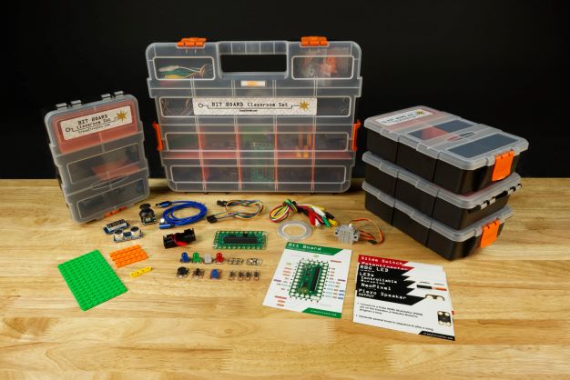 Crazy Circuits Bit Board Classroom Sets (With and Without Micro:Bit)