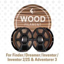 Load image into Gallery viewer, .5kg D-Series Wood Filament
